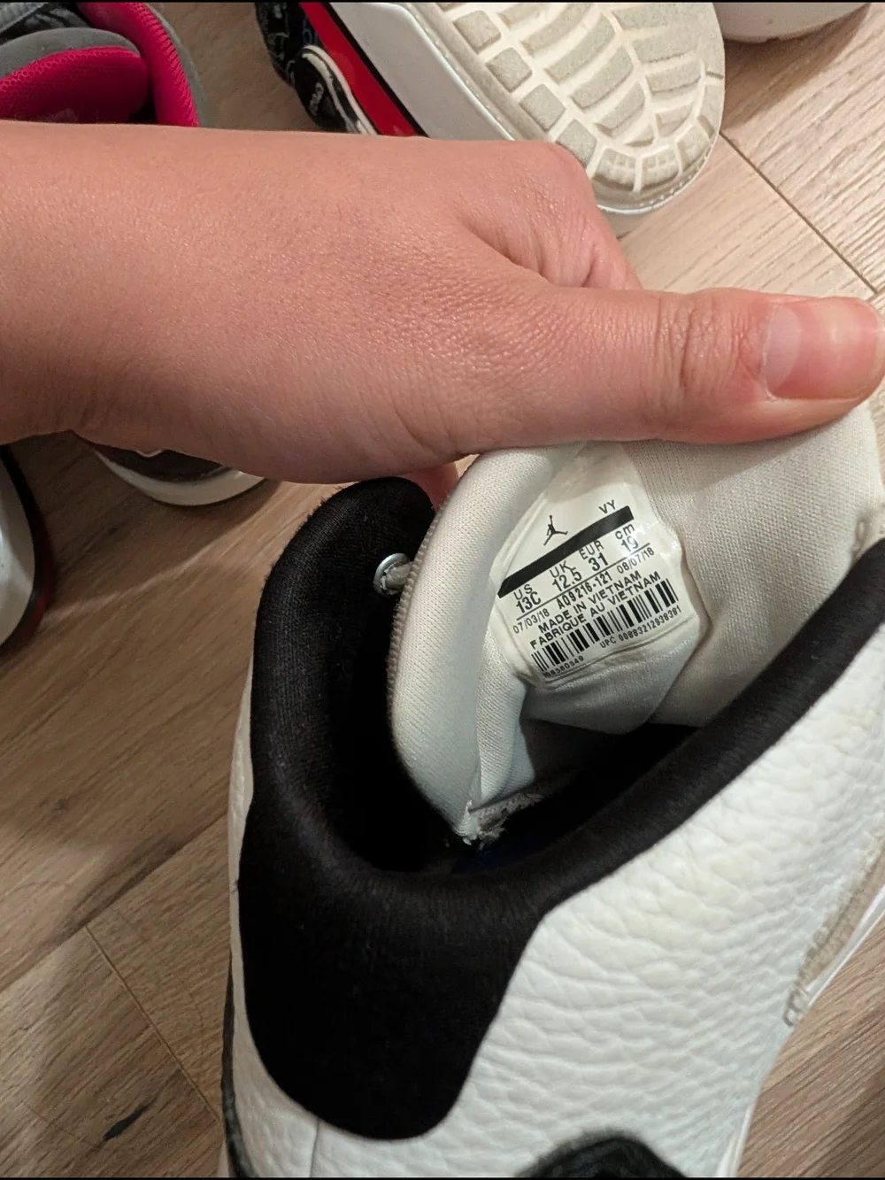 Bundle Total 3: Jordan (13C) Boys Shoes And Pokemon Crocs (J1)